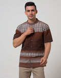 Cardinal Casual Men Kemeja Koko Lengan Pendek