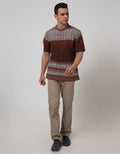 Cardinal Casual Men Kemeja Koko Lengan Pendek