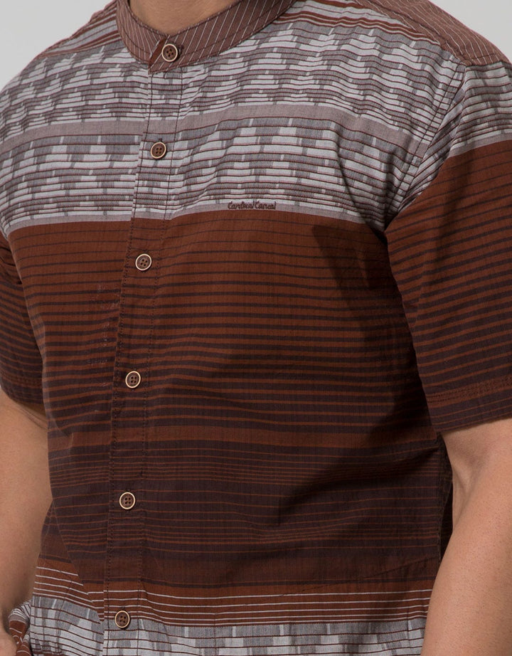 Cardinal Casual Men Kemeja Koko Lengan Pendek