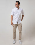 Cardinal Casual Men Kemeja Lengan Pendek