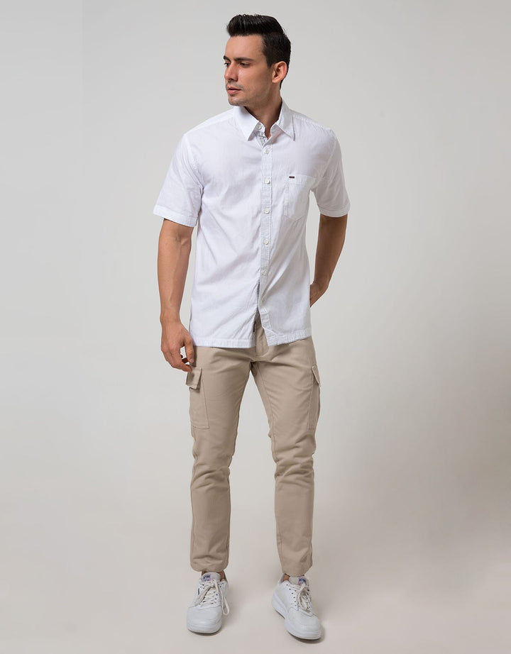 Cardinal Casual Men Kemeja Lengan Pendek
