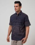 Cardinal Casual Men Kemeja Lengan Pendek