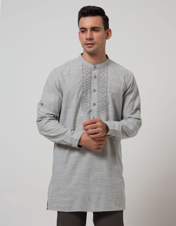 Cardinal Casual Men Kemeja Koko Lengan Panjang