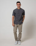 Cardinal Casual Men Kemeja Lengan Pendek