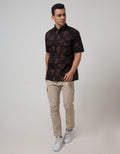 Cardinal Casual Men Kemeja Lengan Pendek