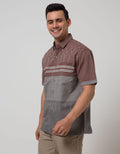 Cardinal Casual Men Kemeja Lengan Pendek
