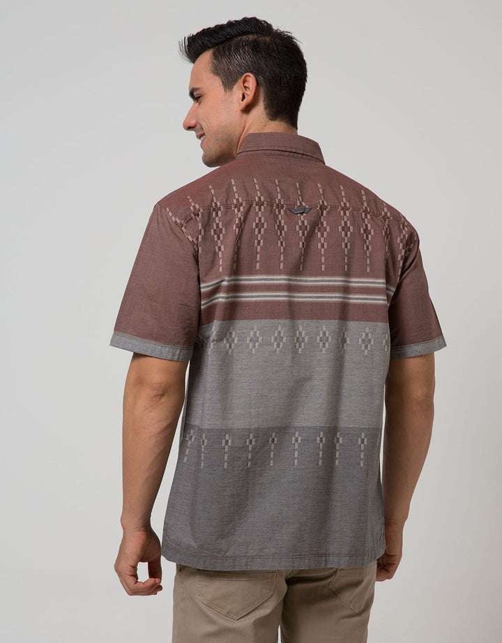 Cardinal Casual Men Kemeja Lengan Pendek