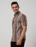 Cardinal Casual Men Kemeja Lengan Pendek