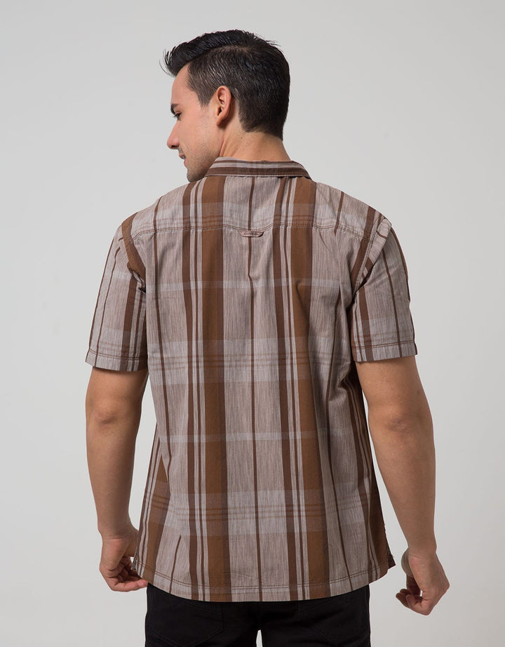 Cardinal Casual Men Kemeja Lengan Pendek