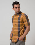 Cardinal Casual Men Kemeja Lengan Pendek
