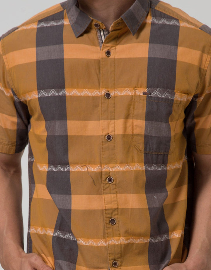 Cardinal Casual Men Kemeja Lengan Pendek