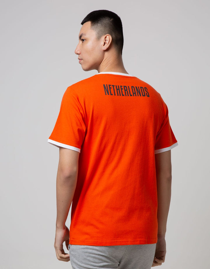 T Zone Short Sleeve T-Shirt Football Netherlands