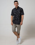 Cardinal Casual Men Kemeja Lengan Pendek