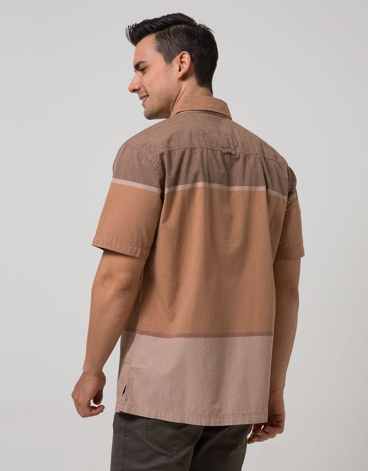 Cardinal Casual Men Kemeja Lengan Pendek