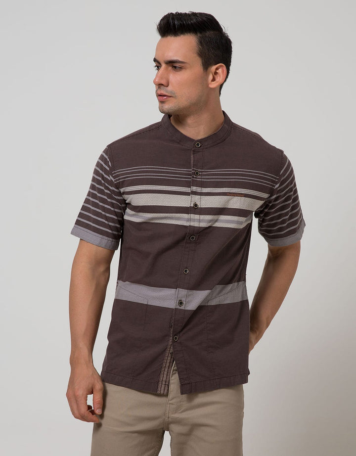 Cardinal Casual Men Kemeja Koko Lengan Pendek