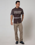 Cardinal Casual Men Kemeja Koko Lengan Pendek