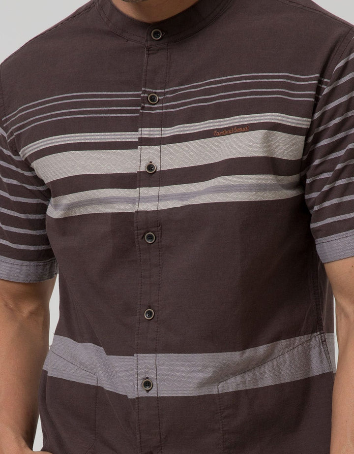 Cardinal Casual Men Kemeja Koko Lengan Pendek