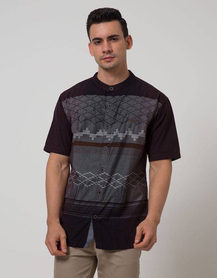 Cardinal Casual Men Kemeja Koko Lengan Pendek