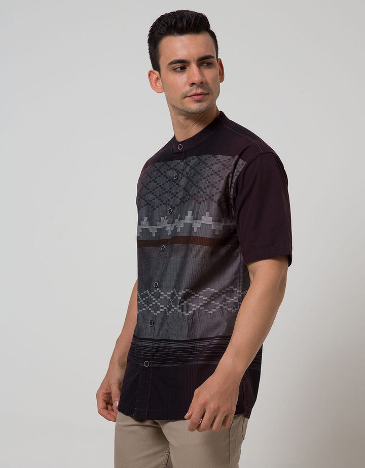 Cardinal Casual Men Kemeja Koko Lengan Pendek
