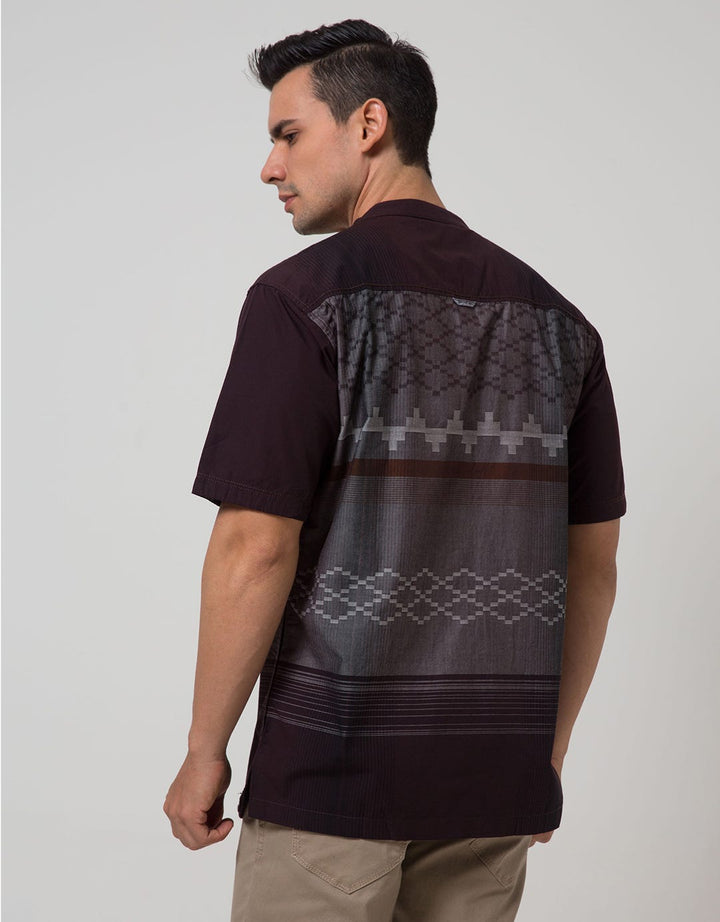 Cardinal Casual Men Kemeja Koko Lengan Pendek