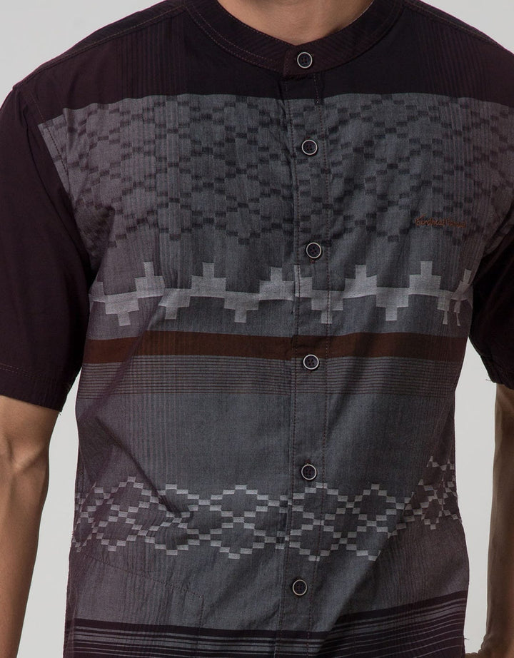 Cardinal Casual Men Kemeja Koko Lengan Pendek