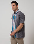 Cardinal Casual Men Kemeja Lengan Pendek