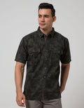 Cardinal Casual Men Kemeja Lengan Pendek