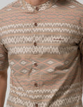 Cardinal Casual Men Kemeja Koko Lengan Pendek