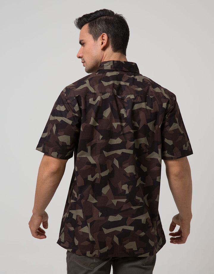 Cardinal Casual Men Kemeja Lengan Pendek