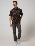 Cardinal Casual Men Kemeja Lengan Pendek