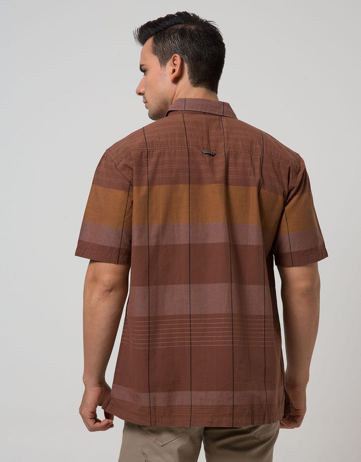 Cardinal Casual Men Kemeja Lengan Pendek