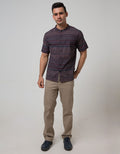 Cardinal Casual Men Kemeja Koko Lengan Pendek
