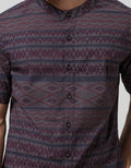 Cardinal Casual Men Kemeja Koko Lengan Pendek