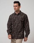 Cardinal Casual Men Kemeja Lengan Panjang
