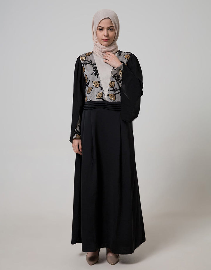 Cardinal Femme Gamis Motif Kombinasi