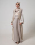 Cardinal Femme Gamis Bordir Bunga