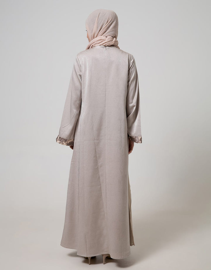 Cardinal Femme Gamis Bordir Bunga