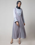 Cardinal Femme Gamis Round Print