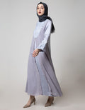 Cardinal Femme Gamis Round Print
