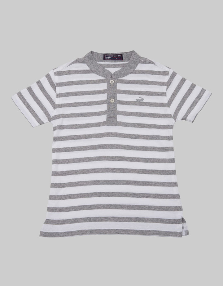 Crocodile T-Shirt Print Stripe
