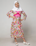 Donita Dress Muslim Bolero Flower