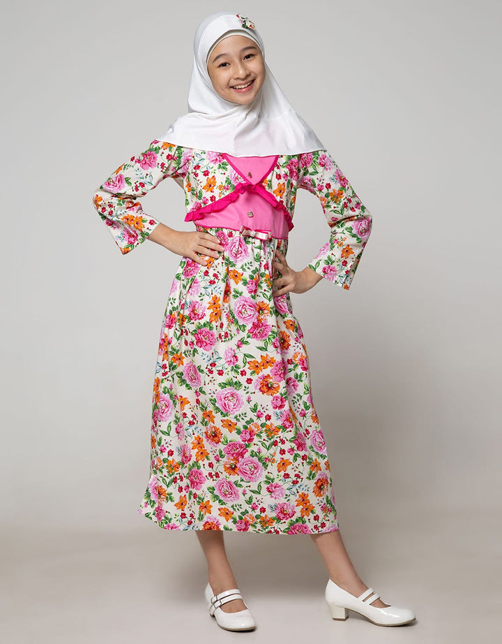 Donita Dress Muslim Bolero Flower