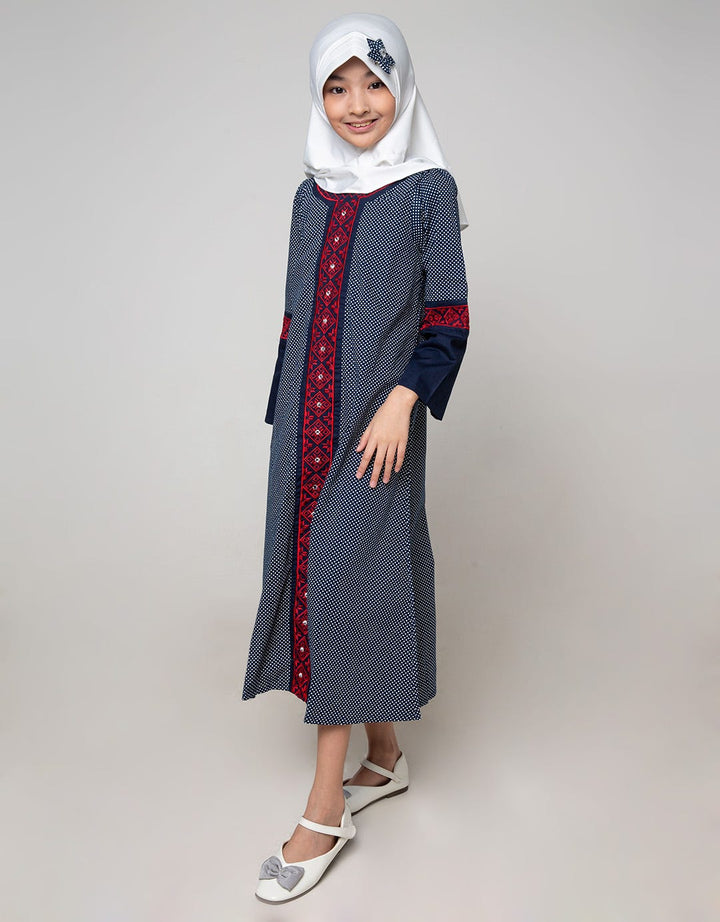 Donita Muslim Dress Polkadot