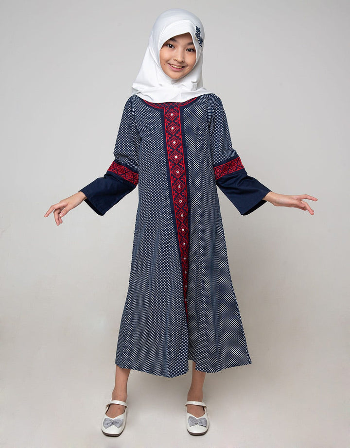 Donita Muslim Dress Polkadot