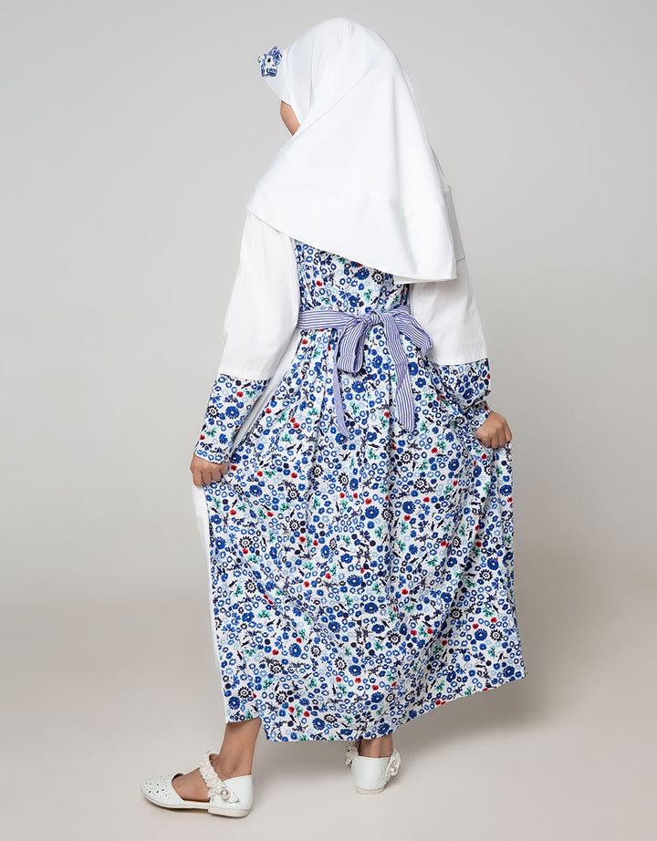Donita Muslim Blue Flower