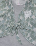 Donita Muslim Triangle Motif With Ribbon