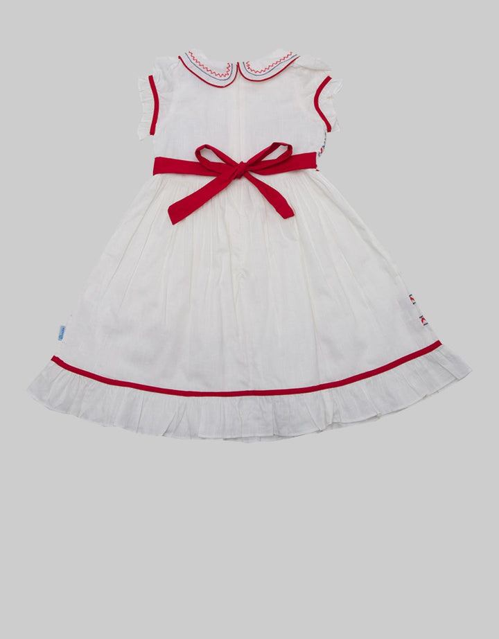 Donita Casual Dress Bordir Kombinasi
