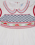 Donita Casual Dress Bordir Kombinasi