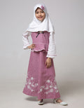Donita Muslim Pink Black Ribbon