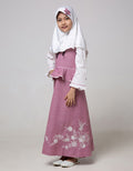 Donita Muslim Pink Black Ribbon